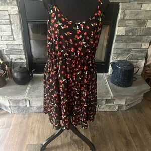 SHEIN Curve Strawberry Dress